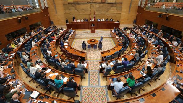 Pleno de la Asamblea de Madrid