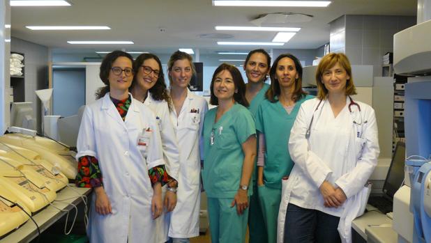Imagen del equipo que practicó el trasplante