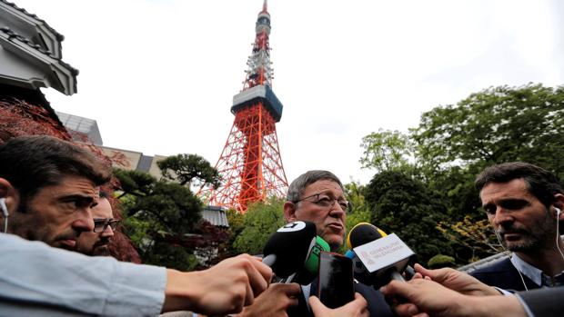 Ximo Puig, en su visita a Japón esta semana