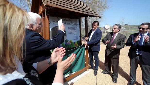 Presentación del parque comestible de Golmayo (Soria)