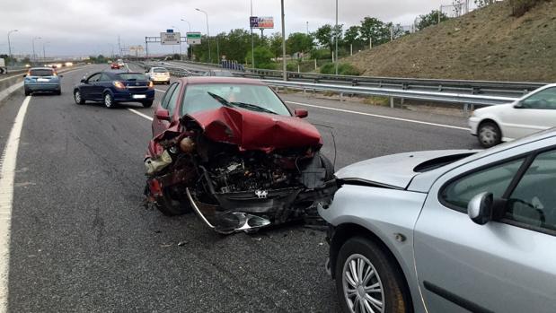 El suceso ha ocurrido en el kilómetro 20 de la M-40, a la altura de Vallecas
