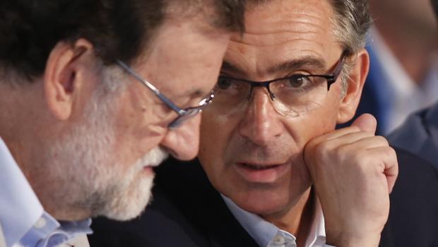 Beamonte y Rajoy, en una imagen de archivo
