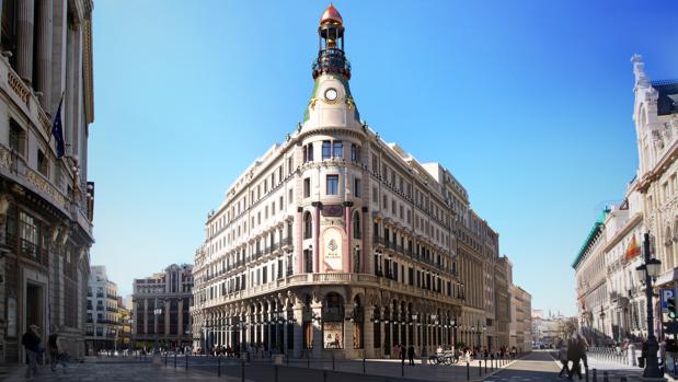 Recreación del proyecto del Centro de Canalejas, actualmente en construcción