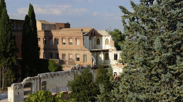 Estado actual del convento de las Damas Apostólicas y su jardín