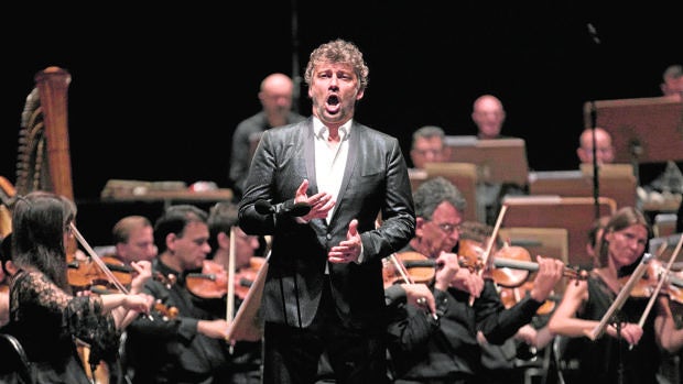 Jonas Kaufman, durante su recital en Peralada