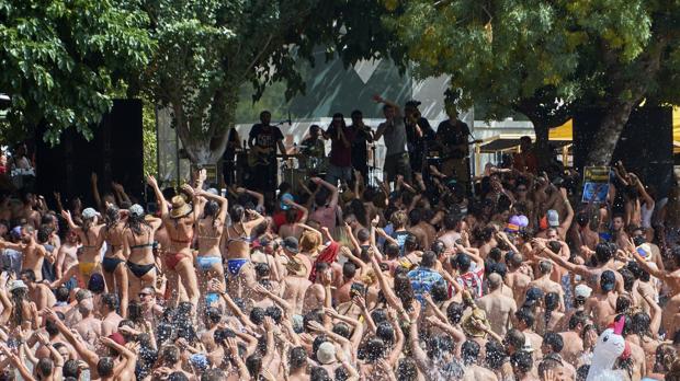 Uno de los conciertos de Shikillo Festival, que este año celebró su sexta edición