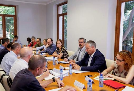 Reunión de la Comisión Interdepartamental para el seguimiento y coordinación de la postemergencia tras el incendio de Llutxent