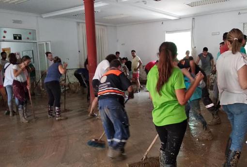 Estado en el que ha quedado el centro cultural