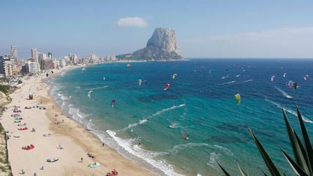 Vista panorámica de Calpe, donde ocurrió la doble agresión