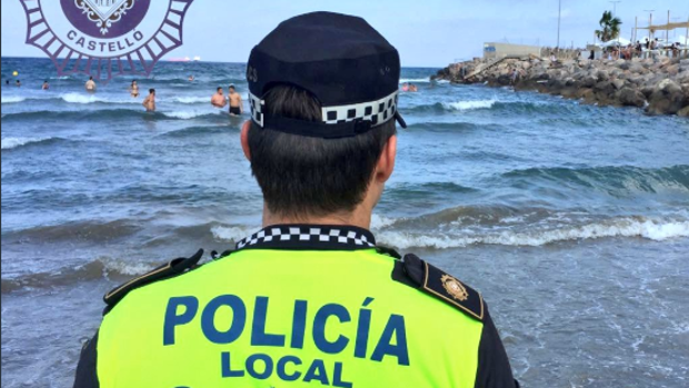 Un policía local de Castellón