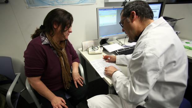 Imagewn de archivo de una consulta médica