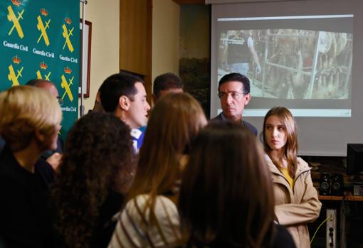 Imagen de la presentación del operativo de la Guardia Civil