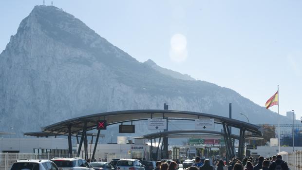 El peñón de Gibraltar fotografiado en 2017