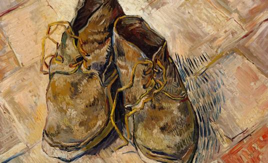 Zapatos, de Vincent Van Gogh