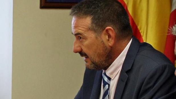El alcalde de Aguilafuente, Jesús Ballesteros