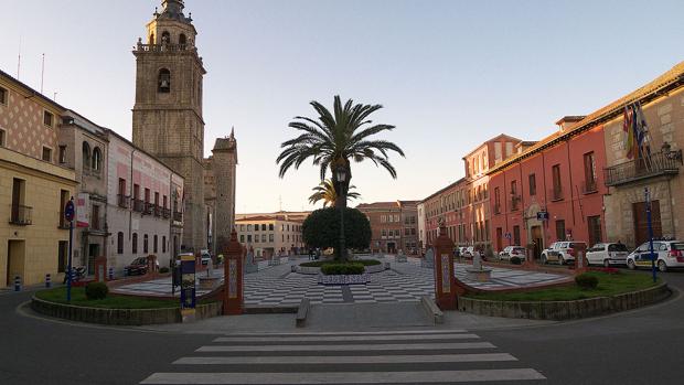 La plaza del Pan de Talavera, en el casco histórico de la ciudad
