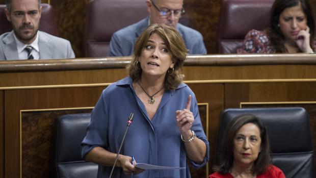 Dolores Delgado, en el Congreso