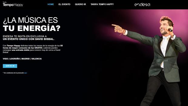 Endesa ofrece un encuentro privado de David Bisbal en Endesa ofrece un encuentro privado de David Bisbal en
