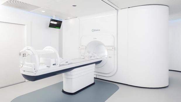 Acelerador con resonancia magnética que se va a instalar en el hospital de La Paz gracias a la donación de Amancio Ortega