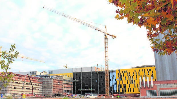 Obras en el nuevo hospital de Toledo