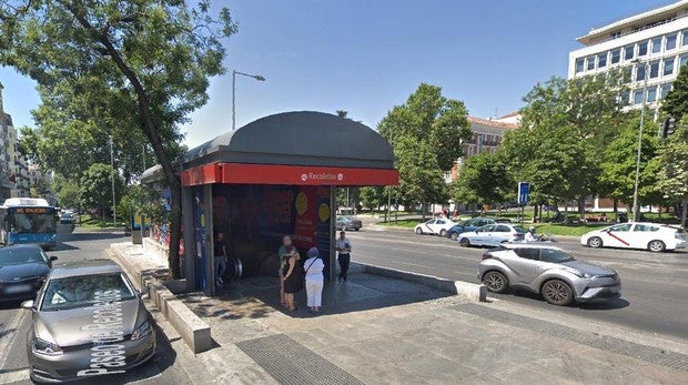 Exterior de la estación de Recoletos
