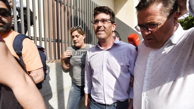 Imagen de archivo de Jorge Rodríguez, tras ser detenido por el caso Alquería