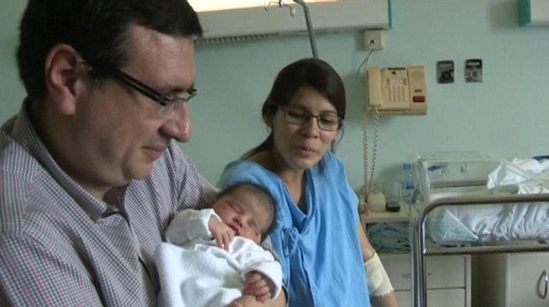 Carolina María, el primer bebé nacido en España en 2019