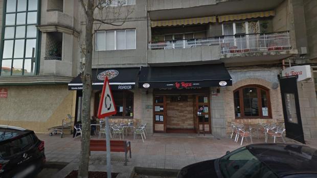 Exterior del restaurante en el que se iniciaron las llamas