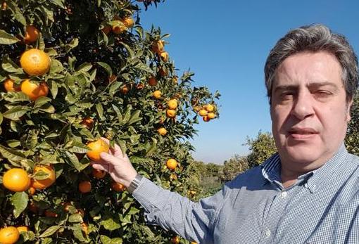 Imagen del presidente de Vox en la provincia de Valencia, José María Llanos
