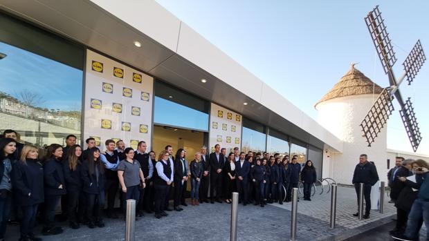 Un momento de la inauguración del cenrto