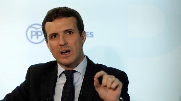 Pablo Casado, presidente del PP