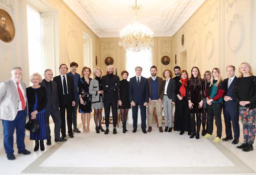 Jurado de los Premios de Cultura, ayer antes de repetir el «menú de Lorca»