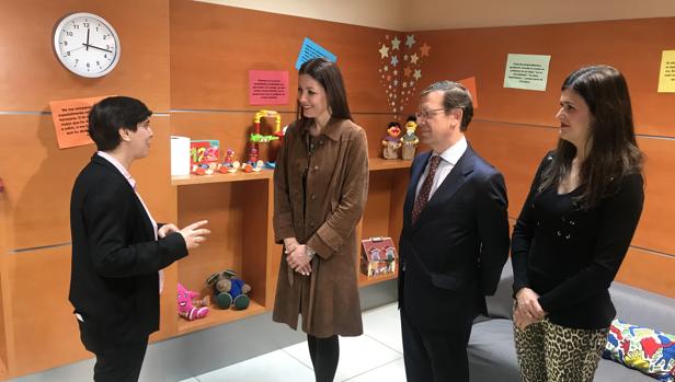 La consejera de Familia, Lola Moreno, en un acto público el pasado lunes