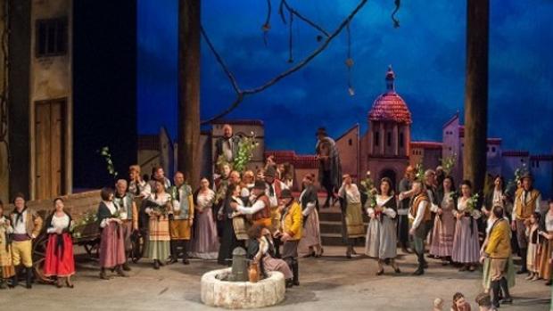 La Opera Nacional de Moldavia, que actuó el domingo en el Palacio de Congresos de Toledo, hizo bien su trabajo y gustó al público asistente que premió con sus aplausos los amables saludos de músicos y cantante