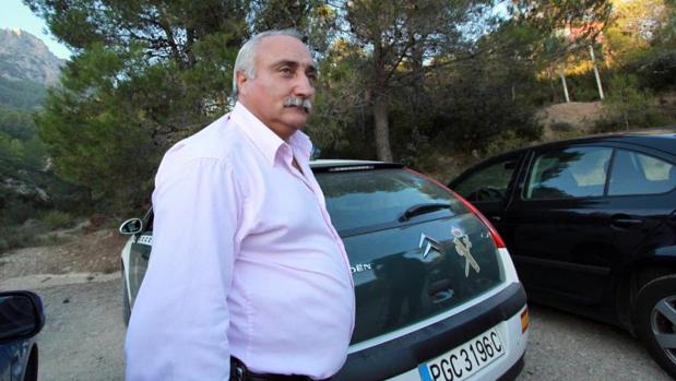El alcalde de Confrides, José Buades