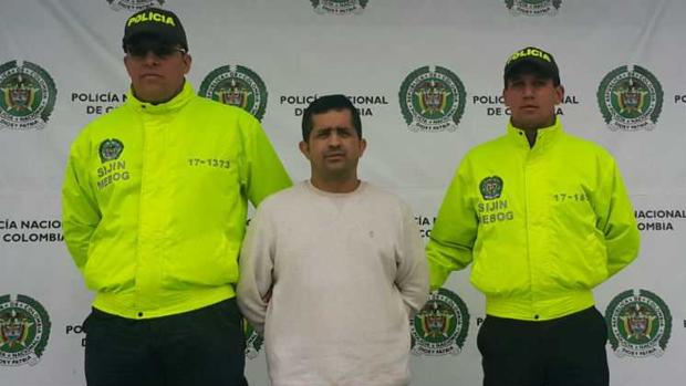 Breiner Augusto Portilla, detenido por la Policía de Colombia cuando pretendía salir de Bogotá para llegar a Guatemala
