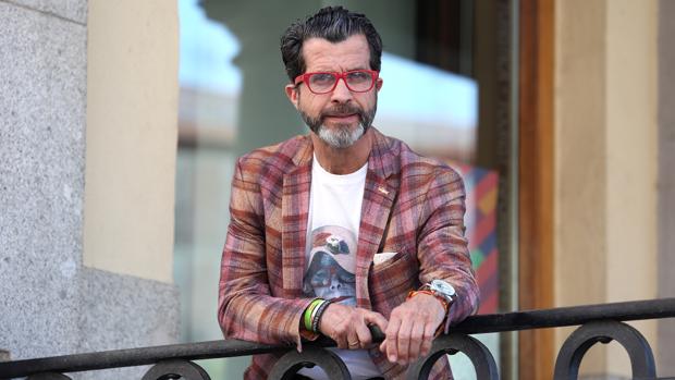 Romero posa para ABC en el casco antiguo de Toledo