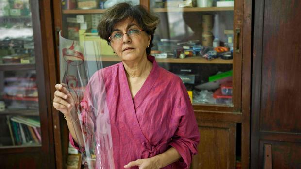 Nalini Malani, en una imagen de archivo