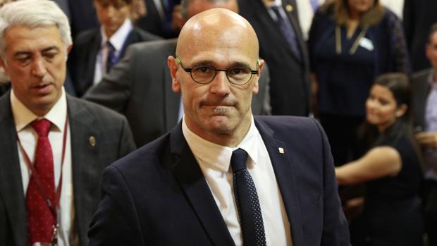 Raül Romeva, en el Senado