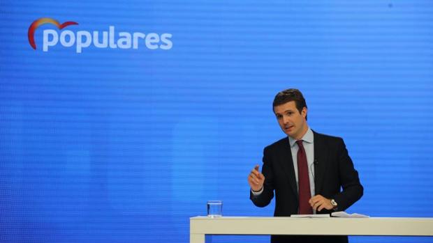 Pablo Casado, presidente del PP