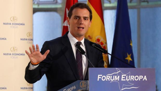 Albert Rivera, presidente de Ciudadanos
