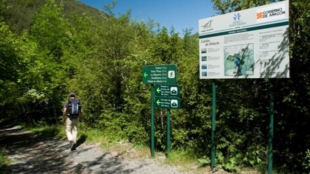 Ruta senderista que conduce hasta la ermita de San Urbez (Fanlo), donde falleció la senderista