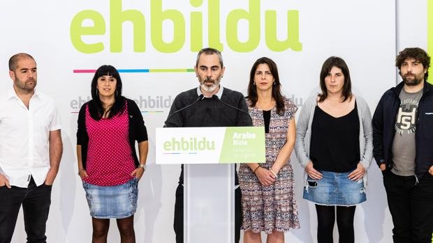 El coordinador de EH Bildu en Álava, Ibon San Saturnino