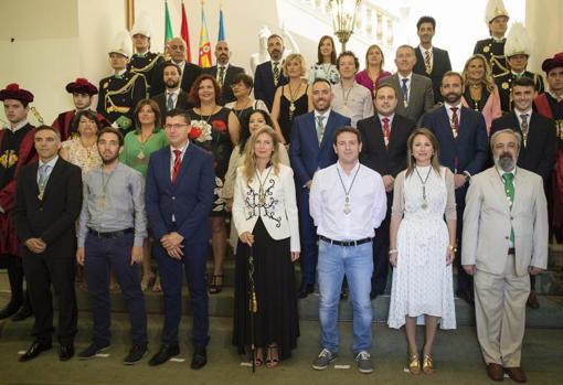 Miembros de la nueva Corporación municipal de Castellón
