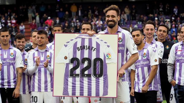 Borja Fernández, durante su retirada el pasado mayo