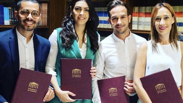 Nuevos diputados del PSOE de Canarias