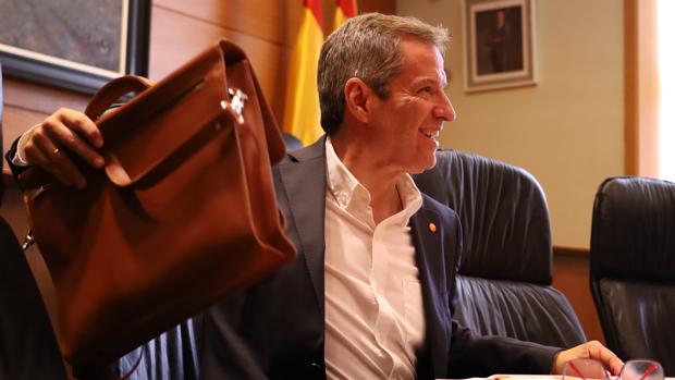 Daniel Pérez presidió este martes una reuníon de su grupo parlamentario en las Cortes de Aragón