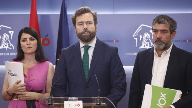 Iván Espinosa de los Monteros, ayer