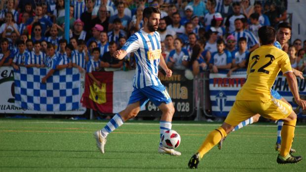 Un lance del partido jugado ayer en Villarrubia de los Ojos