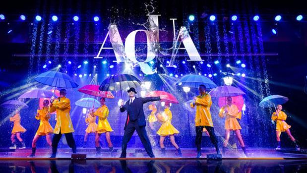 Espectáculo «Aqua» en Benidorm Palace